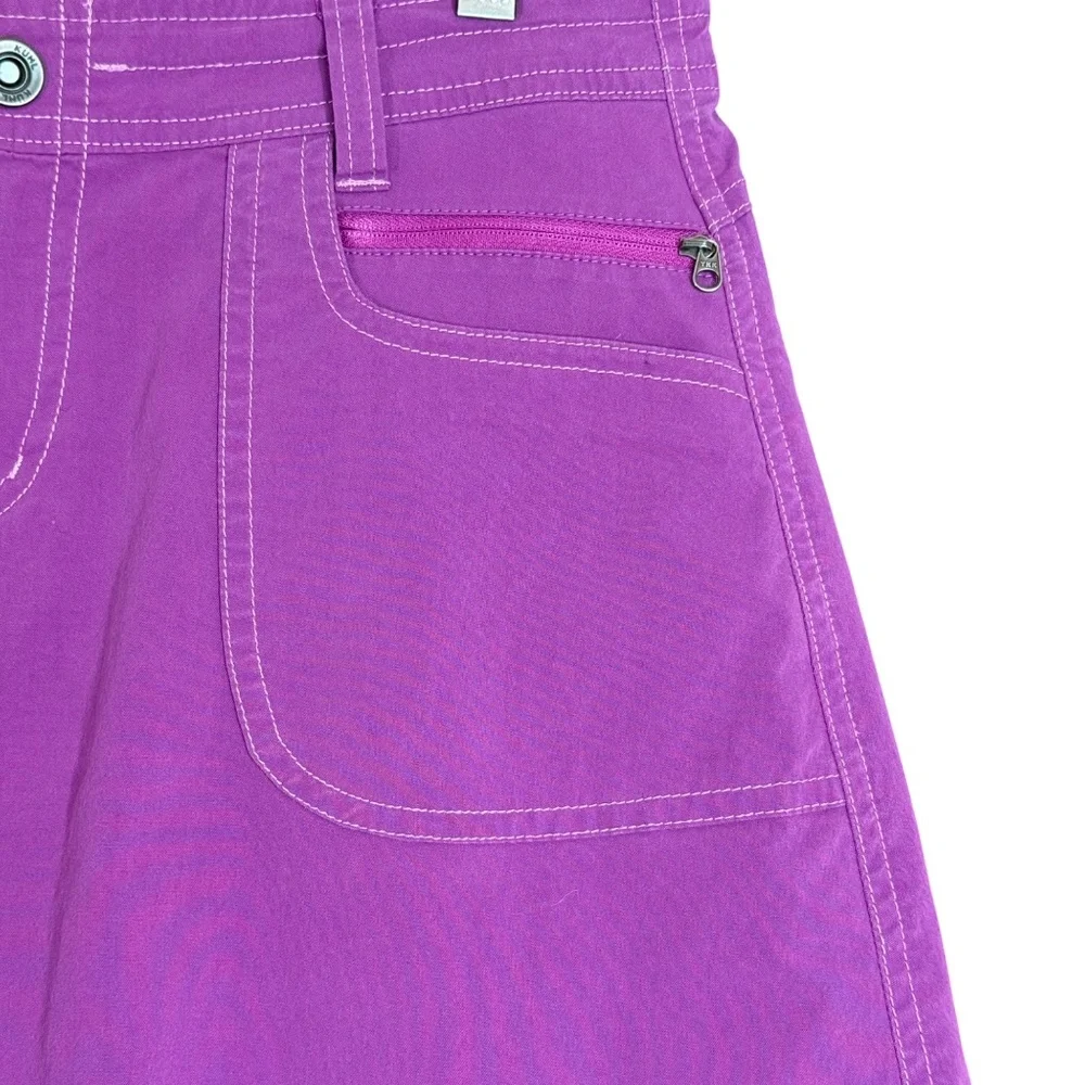 Kuhl Purple A Line Utility Skirt Stretch Outdoor Casual Size 6